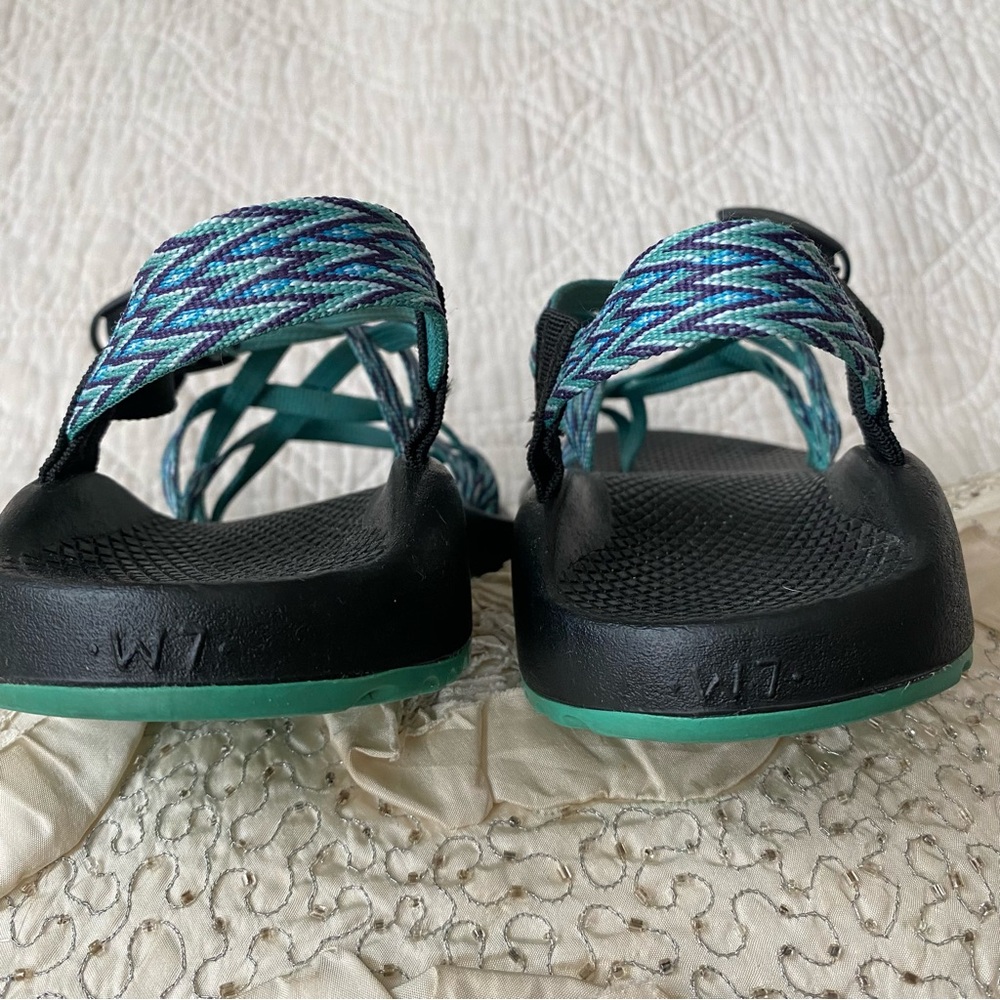 Chaco Women’s Summer Multicolored Braided Active Hiking Camping Sandals Size 7 - Picture 7 of 14
